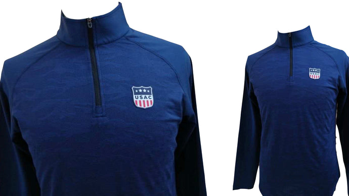 USAC Shield 1/4 Zip Pullover